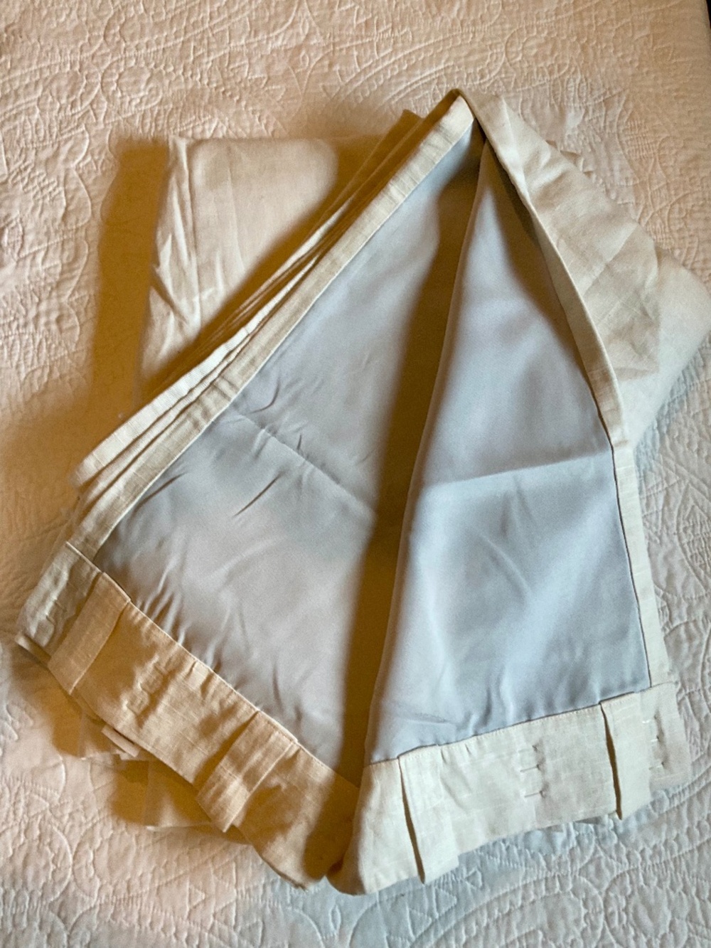 2 Pottery Barn Room Darkening Drapes Curtains